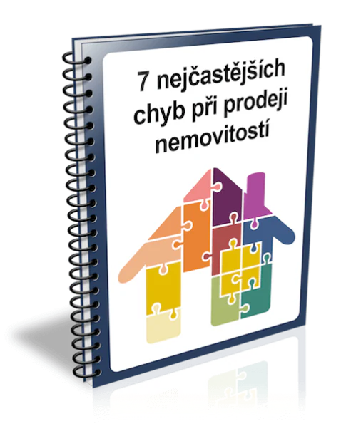 Obálka e-booku 7 nejčastějších chyb při prodeji nemovitostí