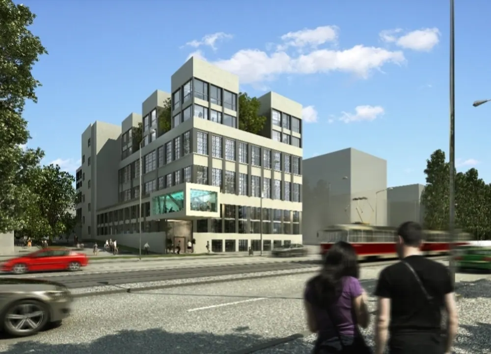 Kolbenova mix-used development v Praze 9 - Vysočany o ploše 10.502m2