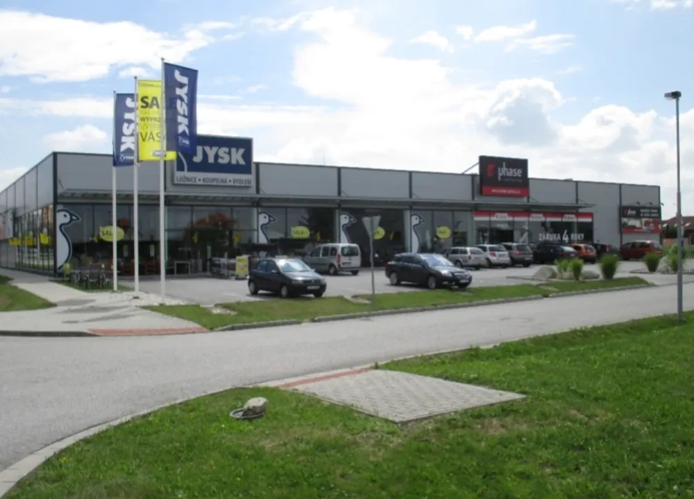 Prodejna JYSK České Budějovice o pronajímatelné ploše 1.932m2