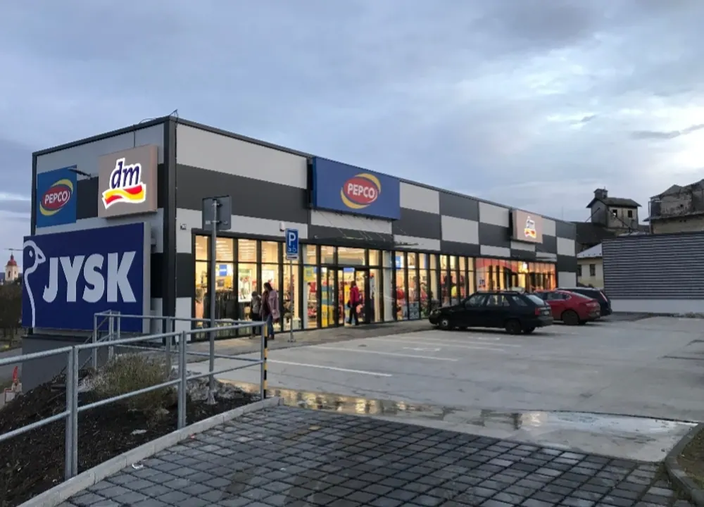 Retail Park Lanškroun o pronajímatelné ploše 2.000m2