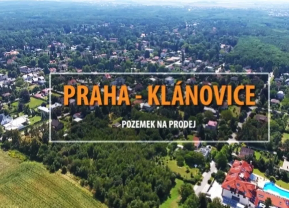 Stavební pozemek Klánovice - Boušova,1864 m2